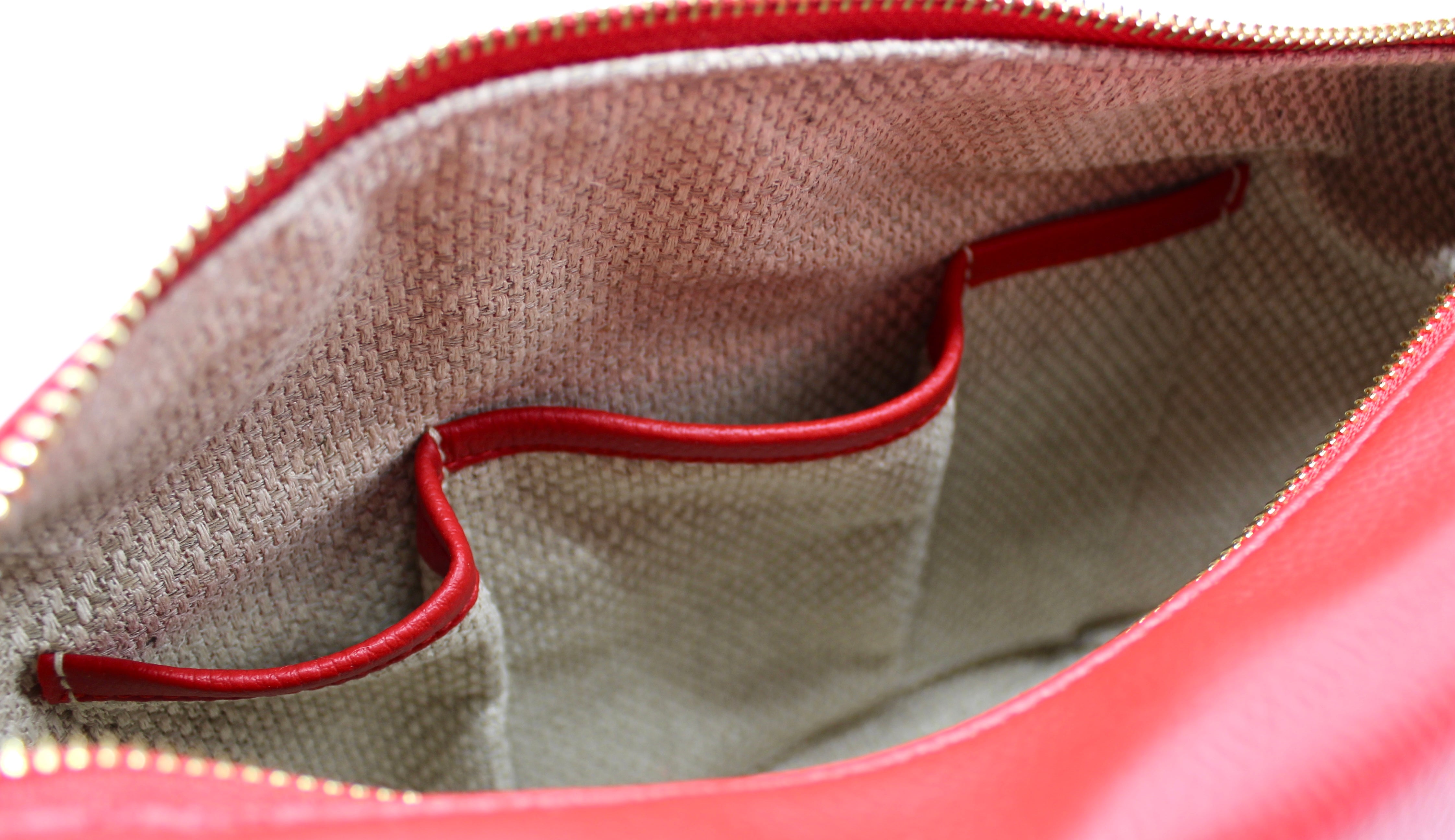 Evy - Vegan Cactus Leather Shoulder Bag - Red