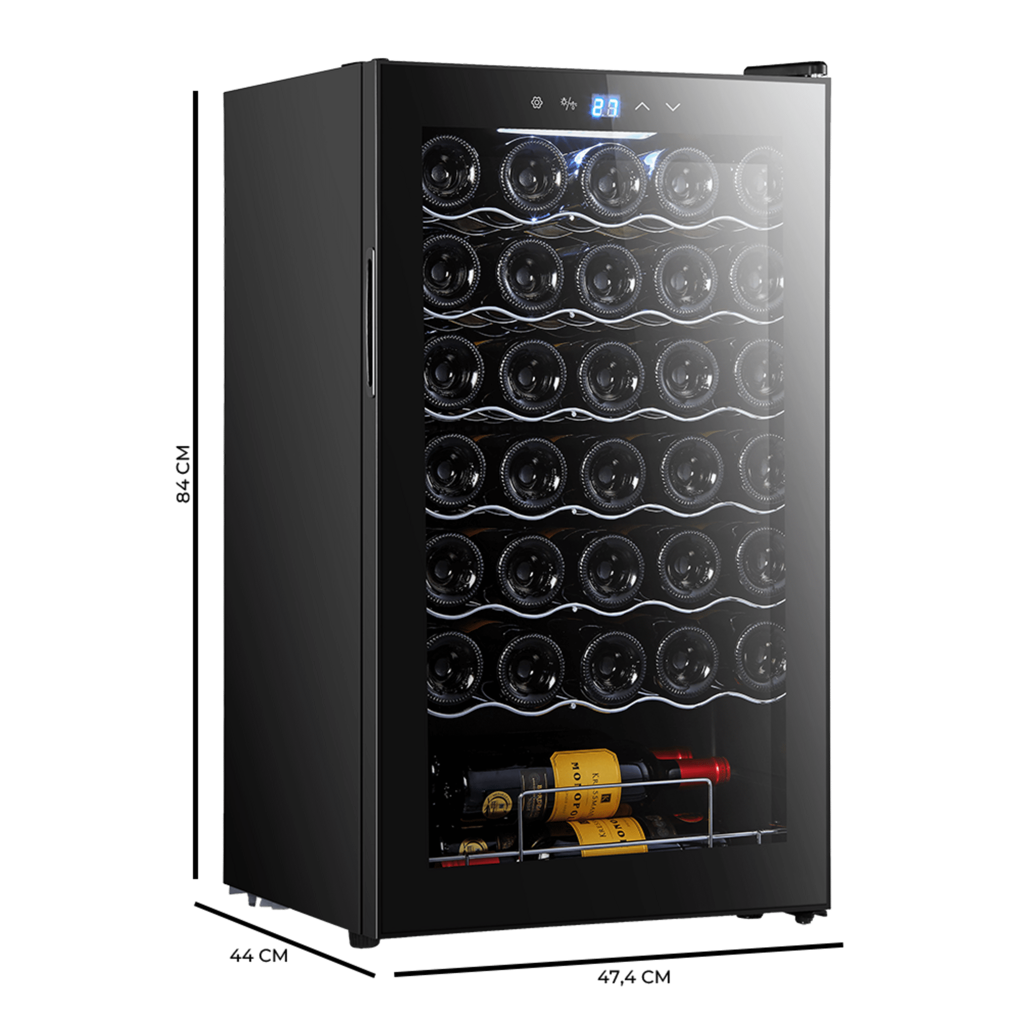 Bolero GrandSommelier 34030 Compresseur Noir