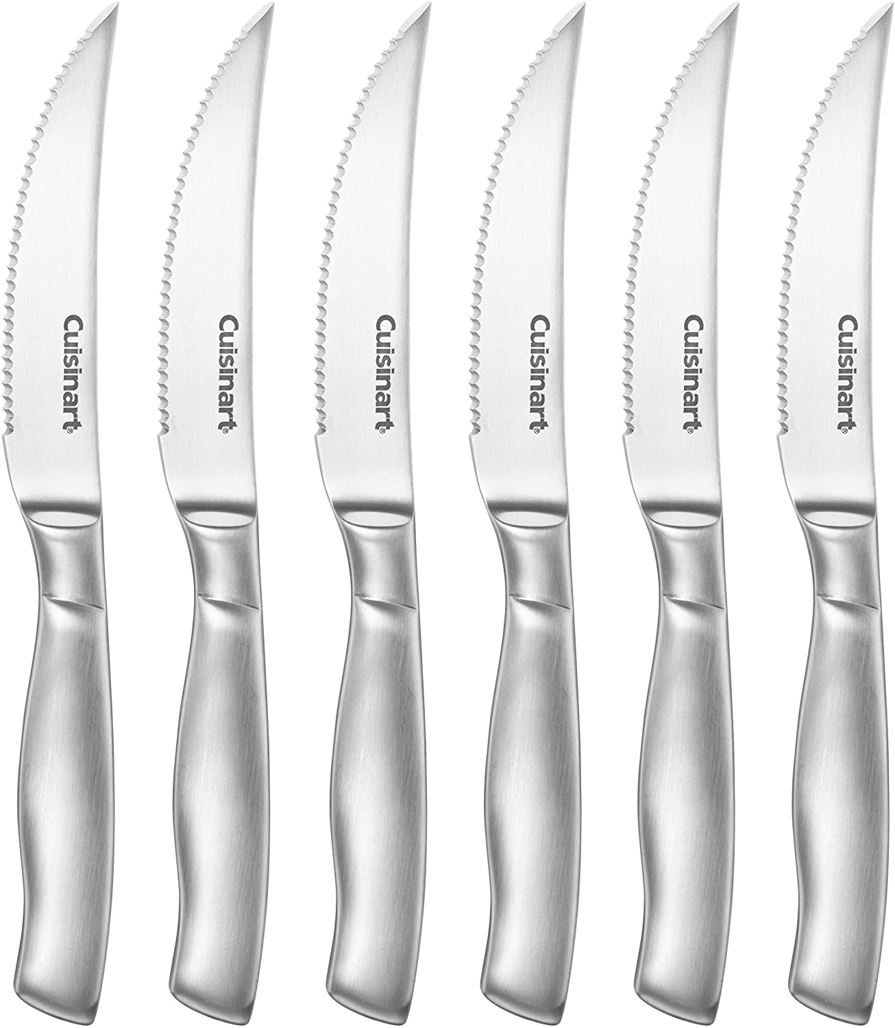 Cuisinart C77SS-15PK 15-teiliges Küchenblock-Set mit hohlen Edelstahlgriffen, strahlend weiß