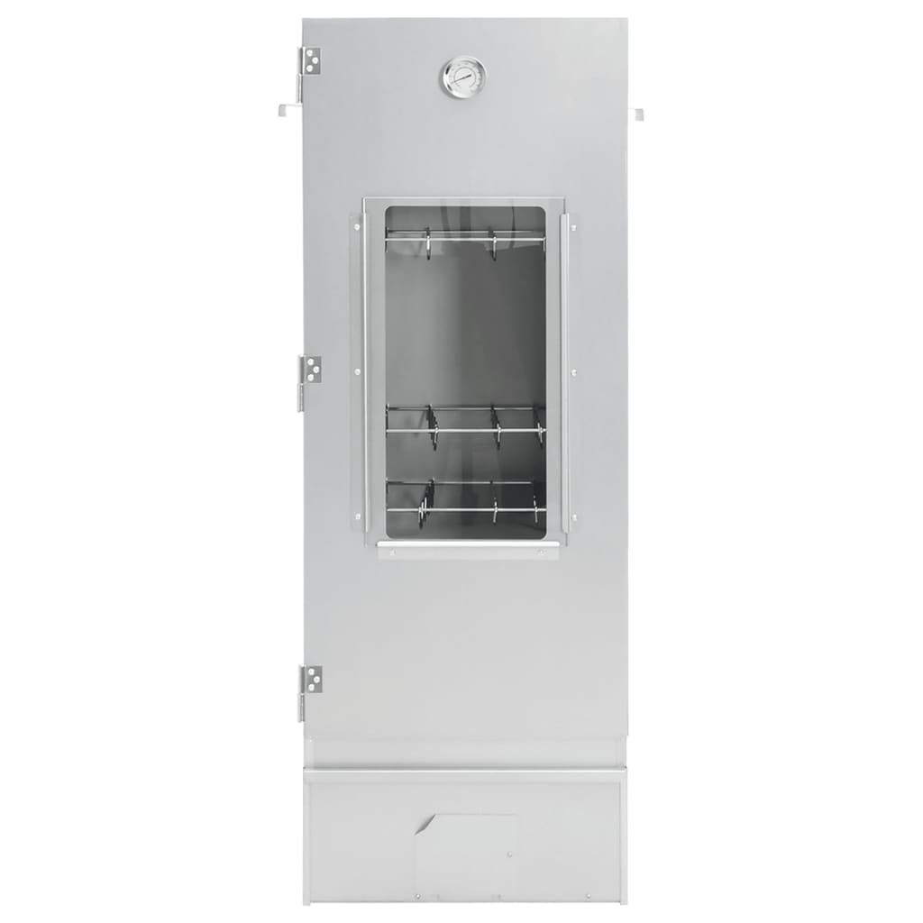 Four fumoir pour barbecue Vidaxl avec générateur de fumée froide en acier galvanisé