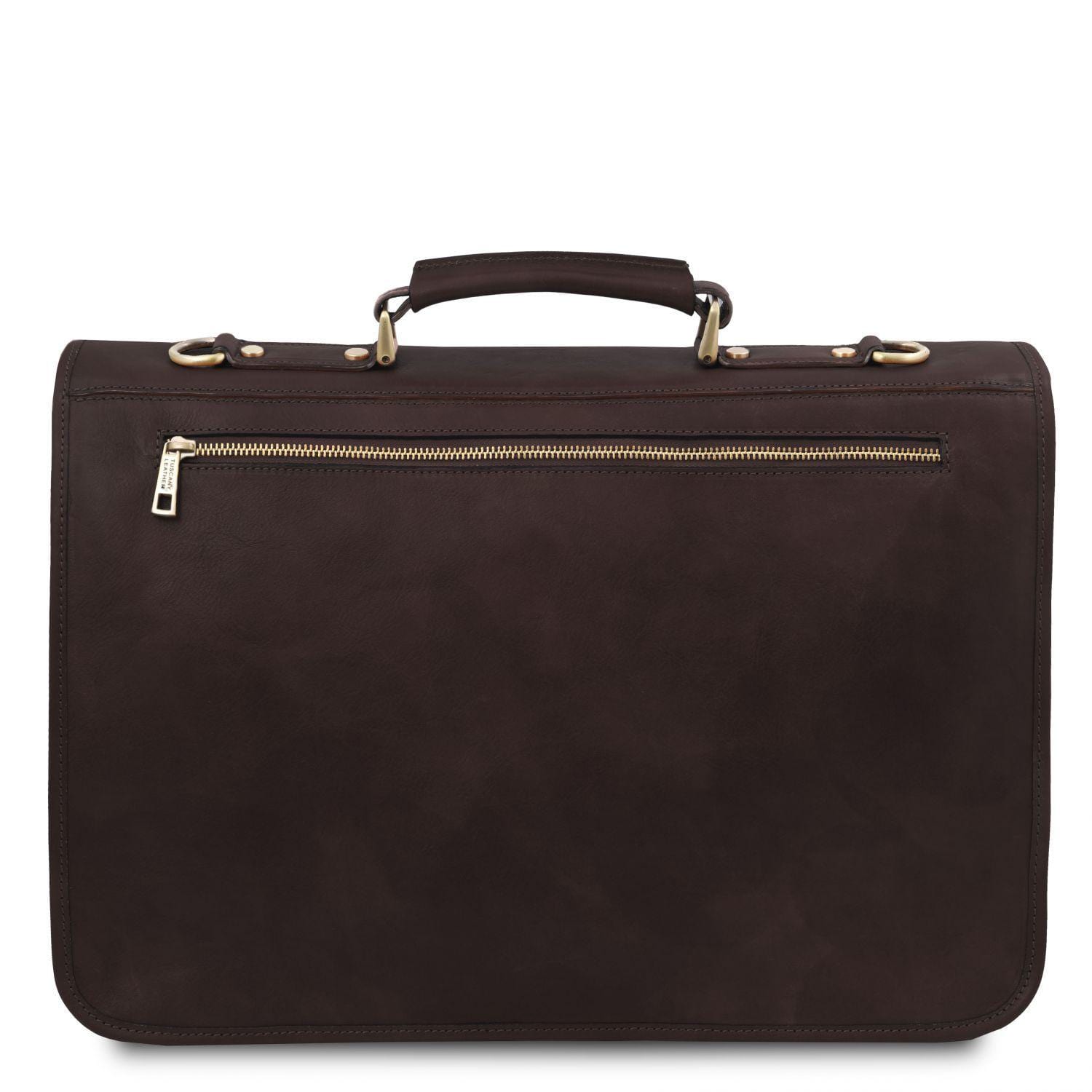 Ancona - Leather messenger bag | TL142073