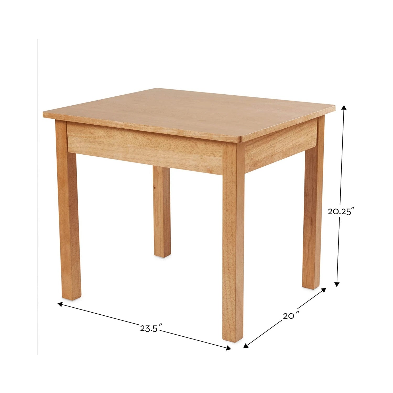 Melissa & Doug Table et 2 chaises en bois, blond