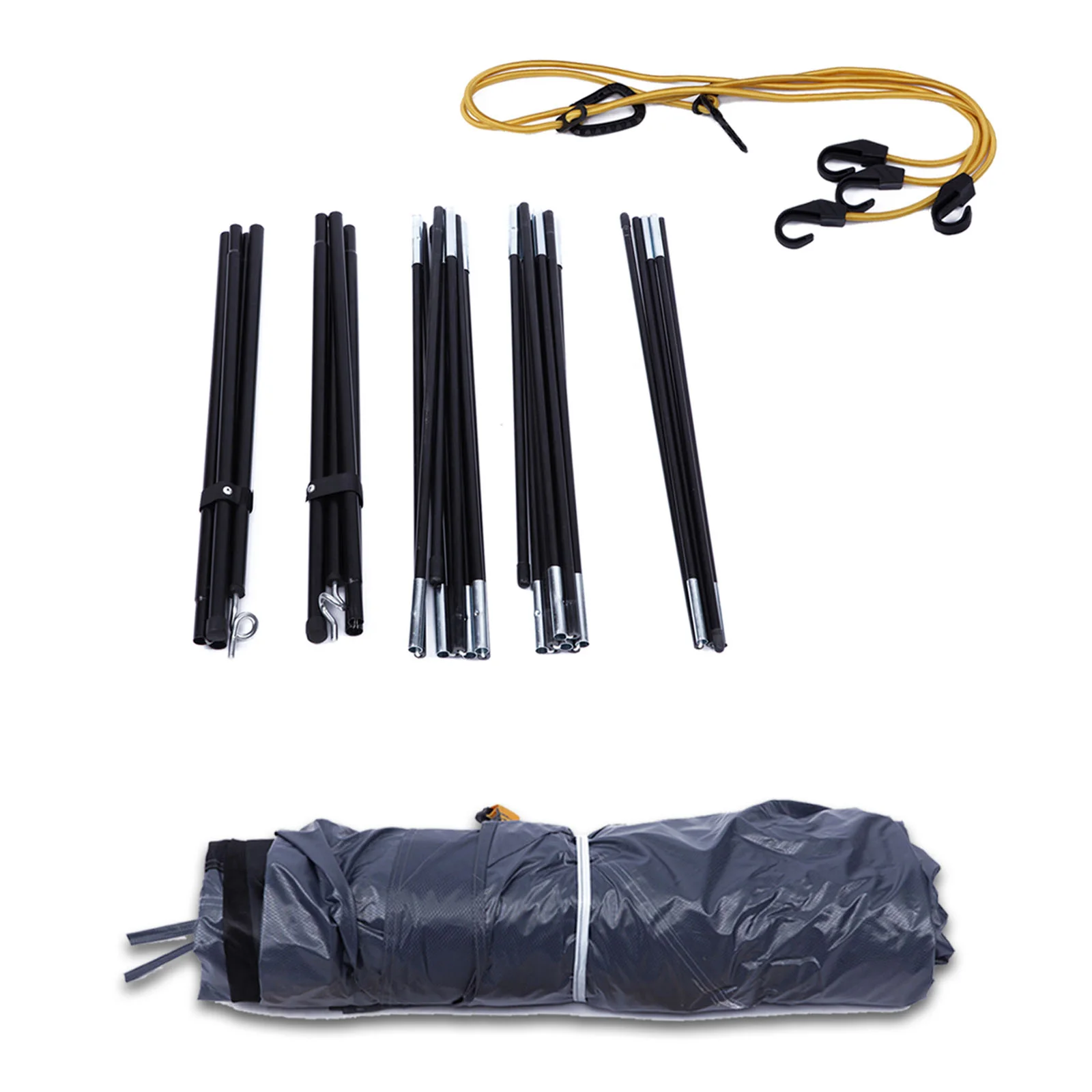 2025 Compass Multifunktionstelt – alsidigt som bilanneks eller pavillon. Vindtæt, vandtæt og let at samle.