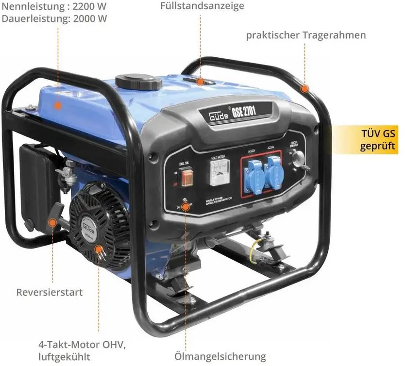 2025 Güde GSE 2701 Benzingenerator