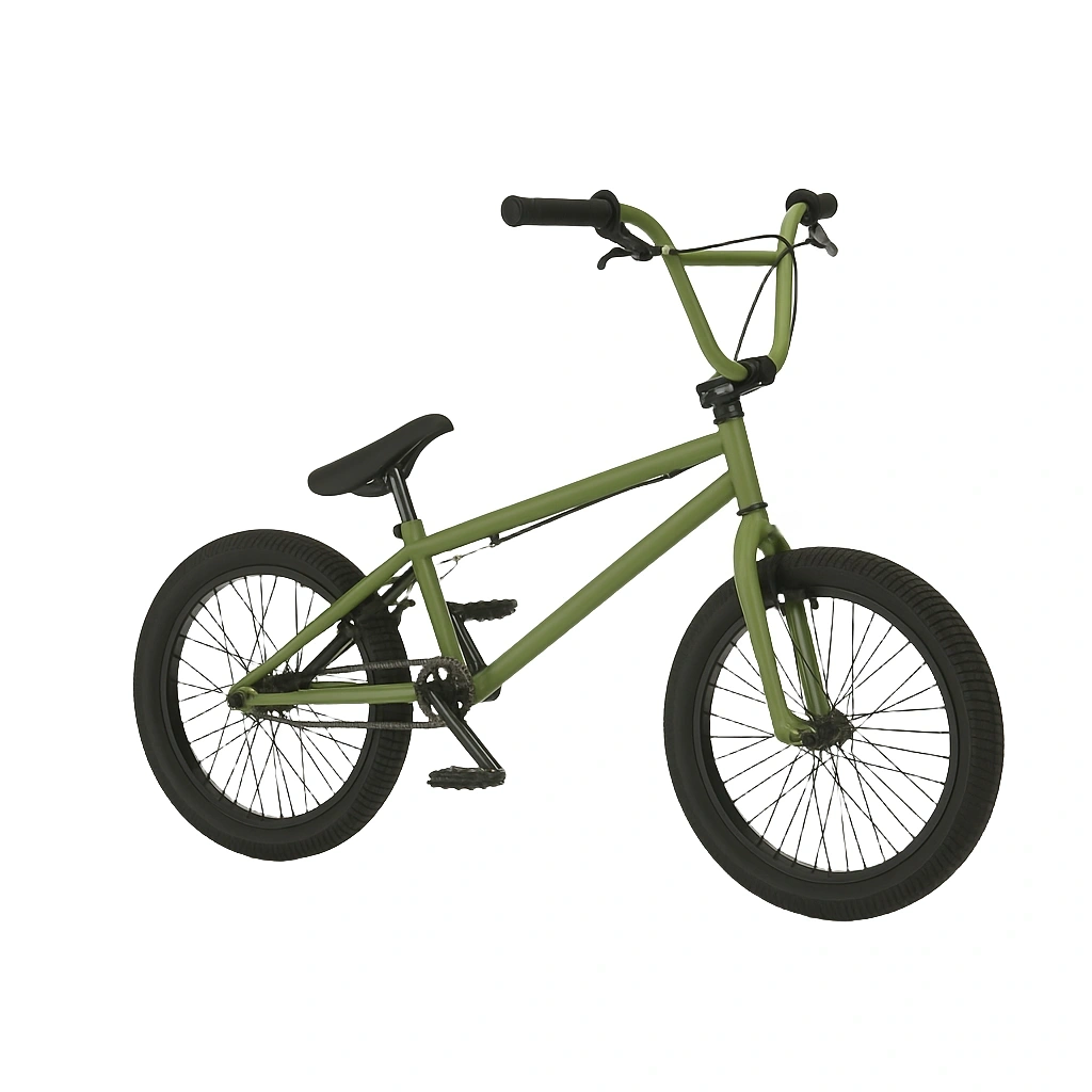 Vélo enfant 20 pouces en acier vert - PAAnOPCH94BK