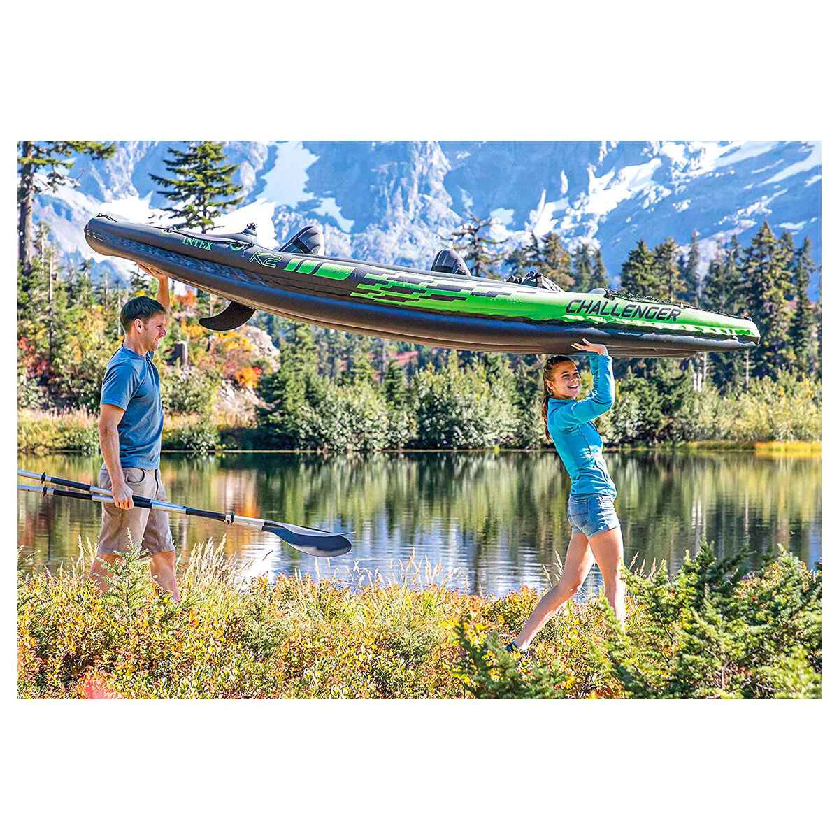 2025 Intex Challenger K2 oppustelig kajak