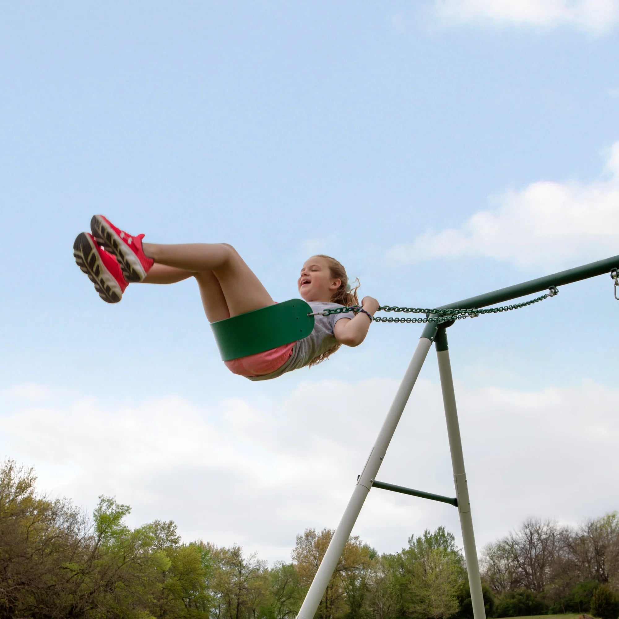 Balançoire robuste en forme de A Backyard Discovery Big Brutus 2025