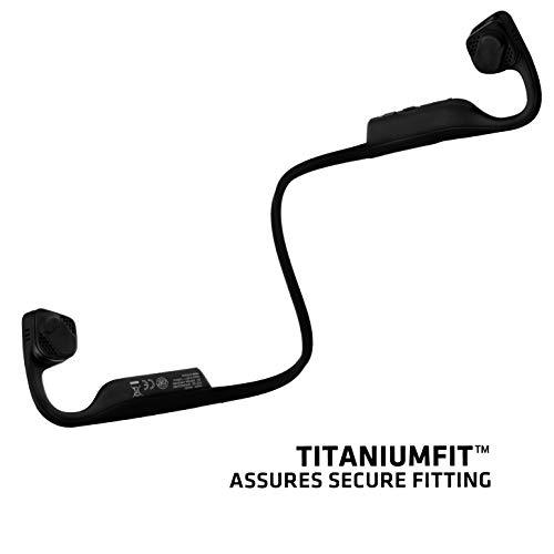 Aftershokz Titanium Knochenleitungs-Bluetooth-Kopfhörer, Schwarz