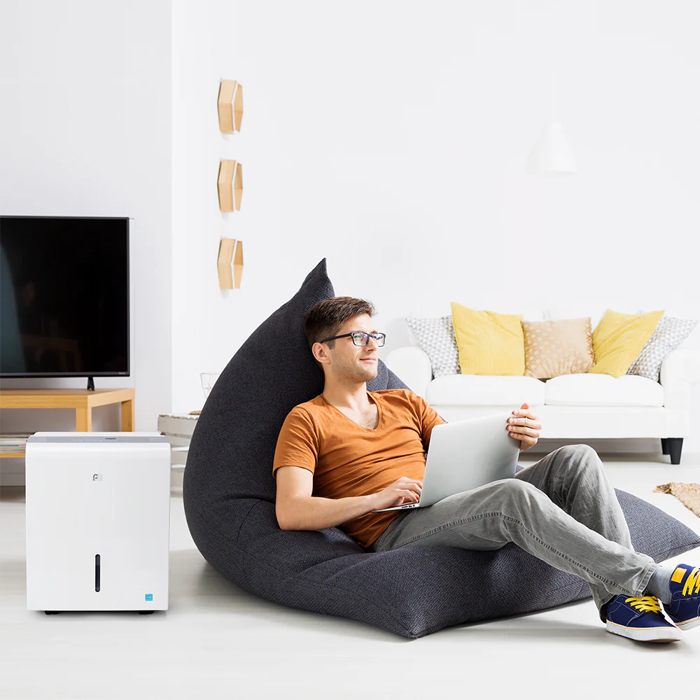 2025 ENERGY STAR-certificeret 22-pint affugter med kontinuerlig dræning og ultralydsvag drift – ideel til små rum og kældre