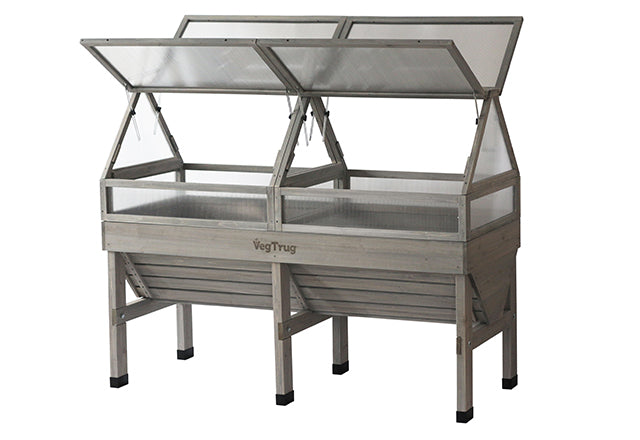 Hochbeet für den Außenbereich – Stadtgarten aus Holz, 70 x 24 x 29 Zoll (ca. 178 x 61 x 74 cm) hoch