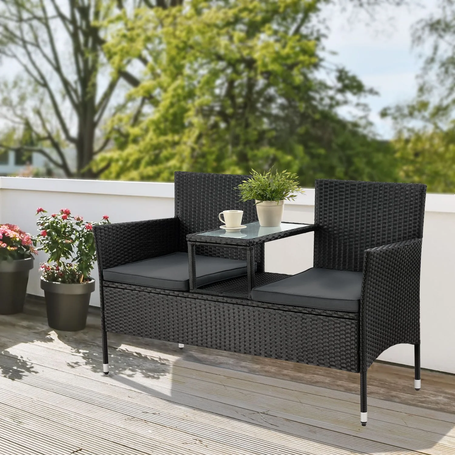 Banc en polyrotin Monaco 2025