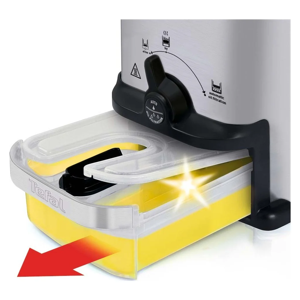 2025 Tefal Oleoclean Compact FR7016 Edelstahlfritteuse