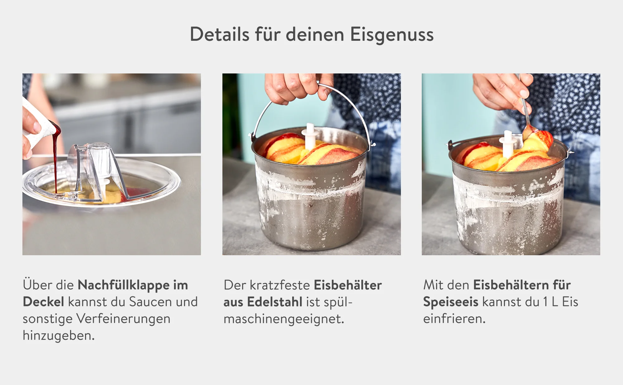 2025 Elisa 2,0 liters køleskab – sort eller sølv