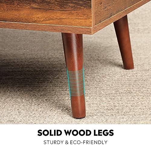 WLIVE Couchtisch mit Hubtischplatte, verstecktem Fach und verstellbarer Ablagefläche