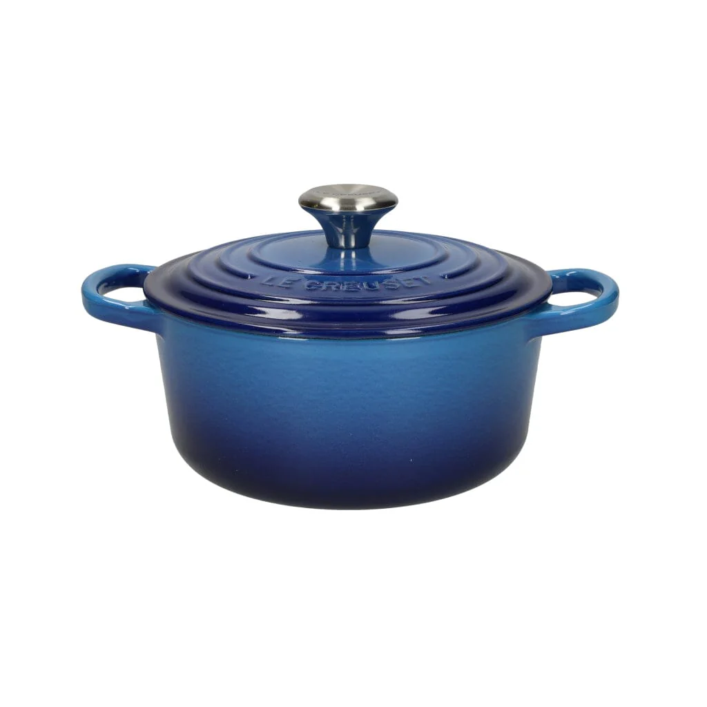 2025 Le Creuset - Signatur Azure Rund Cocotte 18 cm og 1,8 l