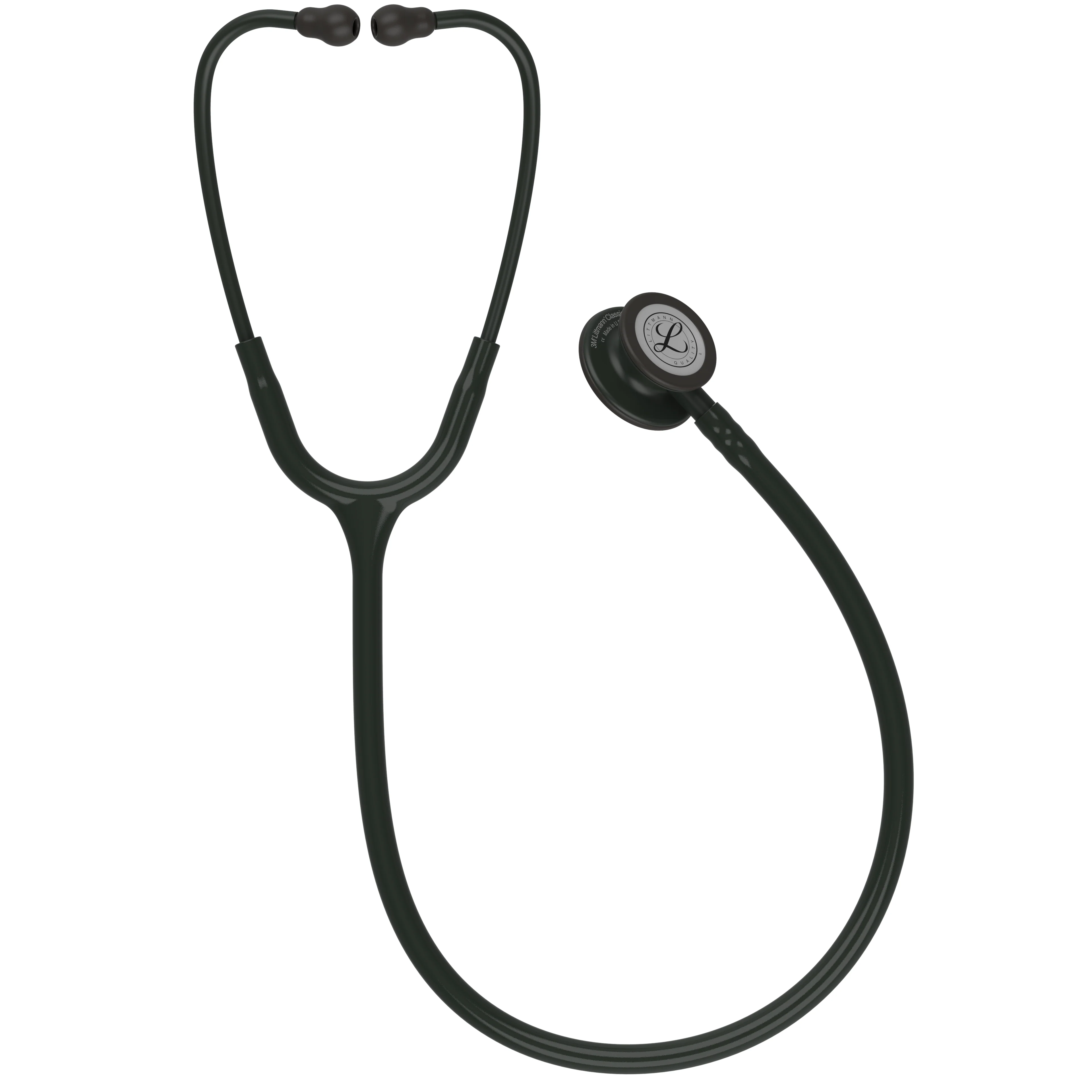 Littmann Classic III Überwachungsstethoskop 2025: Komplett schwarz 5803 - Zusätzliche Gravur