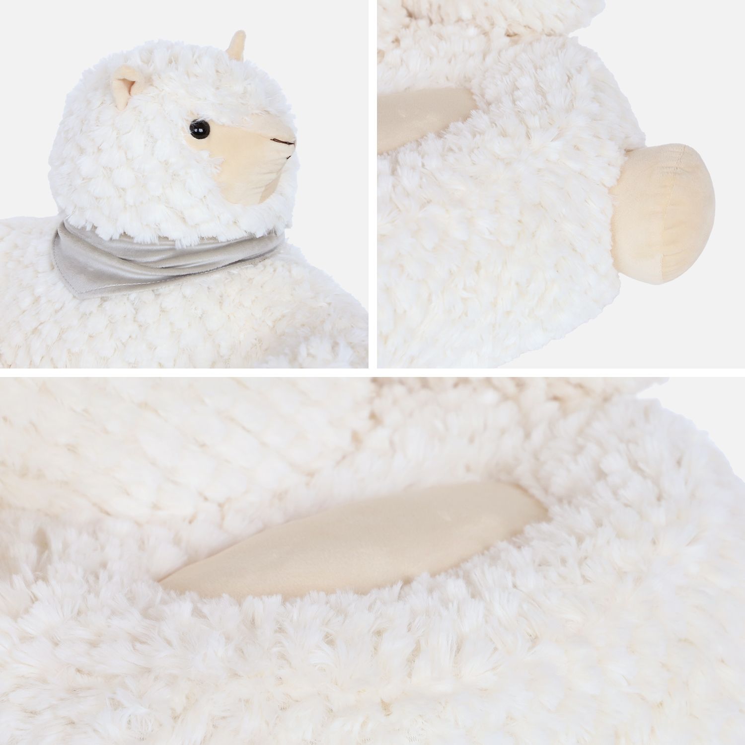 Lama-Kindersessel, Weiß