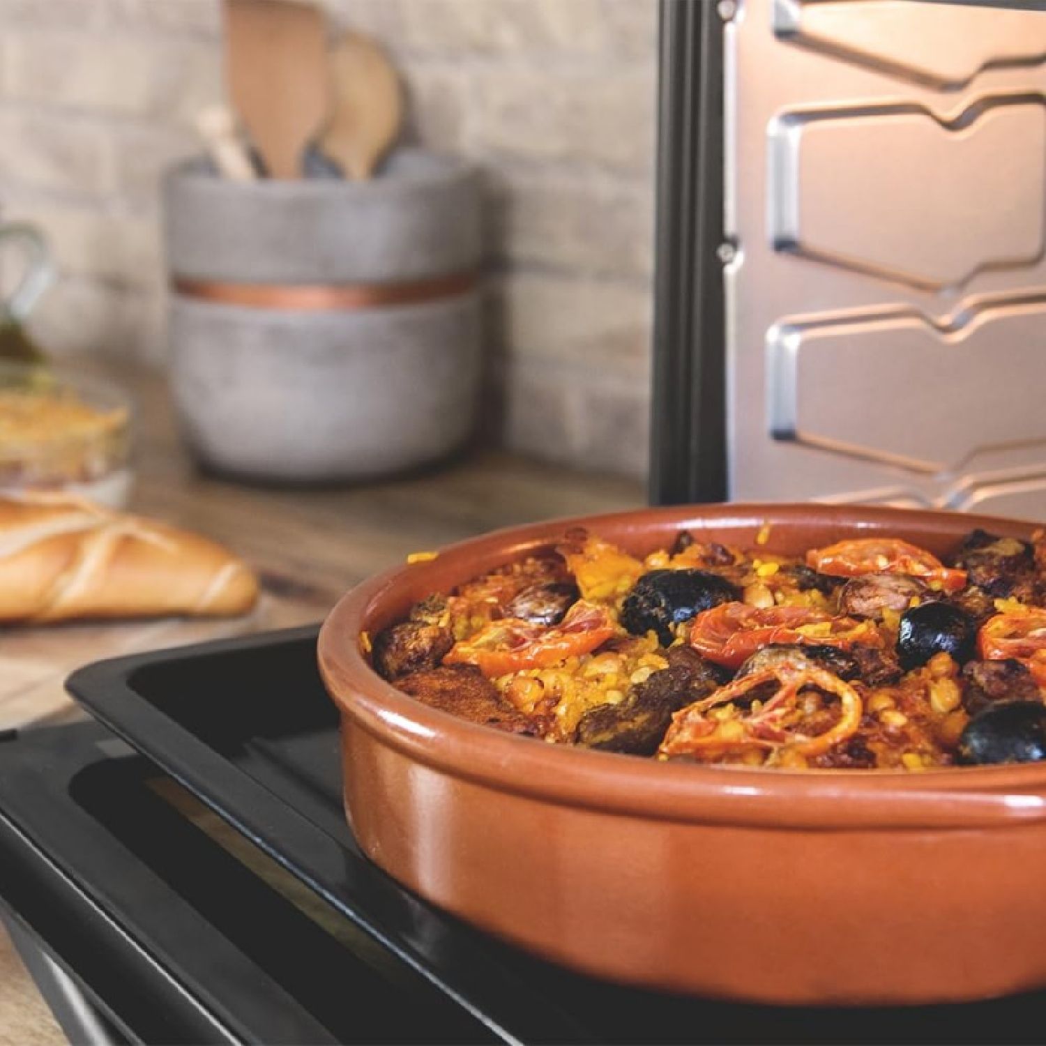 Bake&toast 4600 Black Gyro Cecotec Tischbackofen