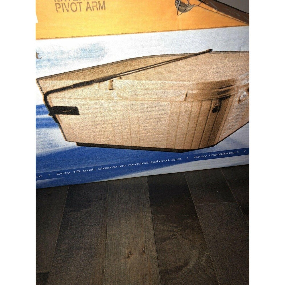 Leisure Concepts CoverMate I 1 Whirlpoolabdeckung mit ausziehbarem Schwenkarm und TowelMate