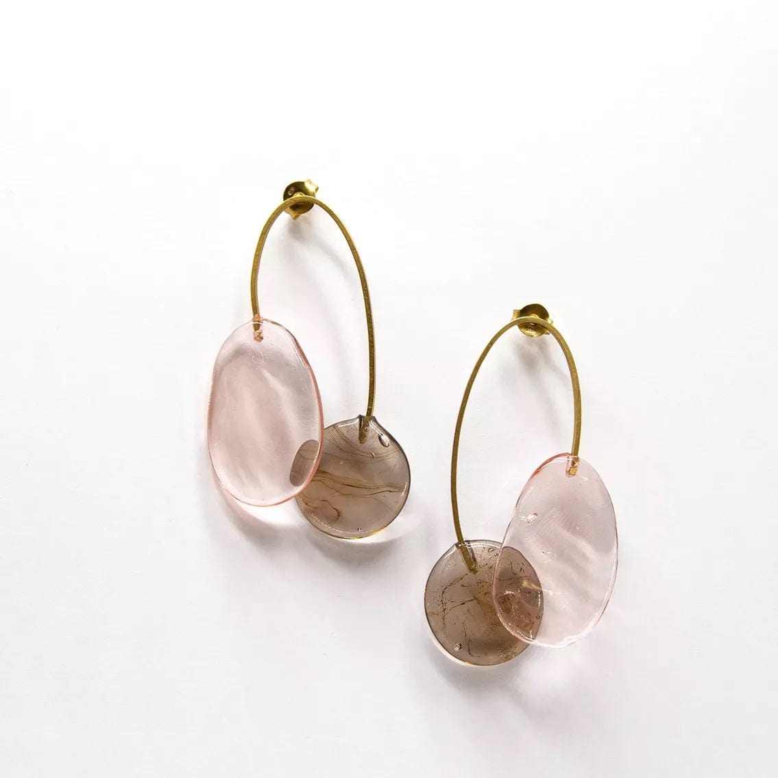 Elia earrings with Murano glass
