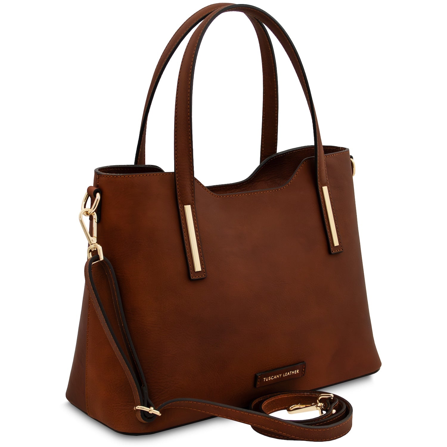 Olimpia - Matte leather tote | TL142561