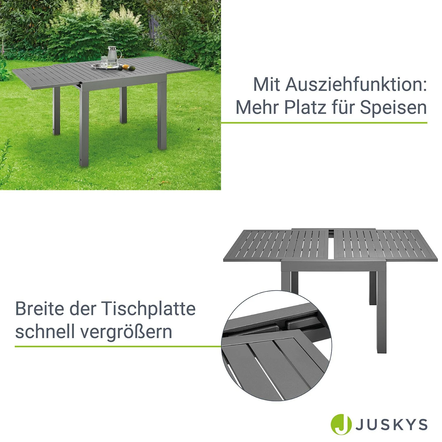 Table de jardin extensible Laki 2025