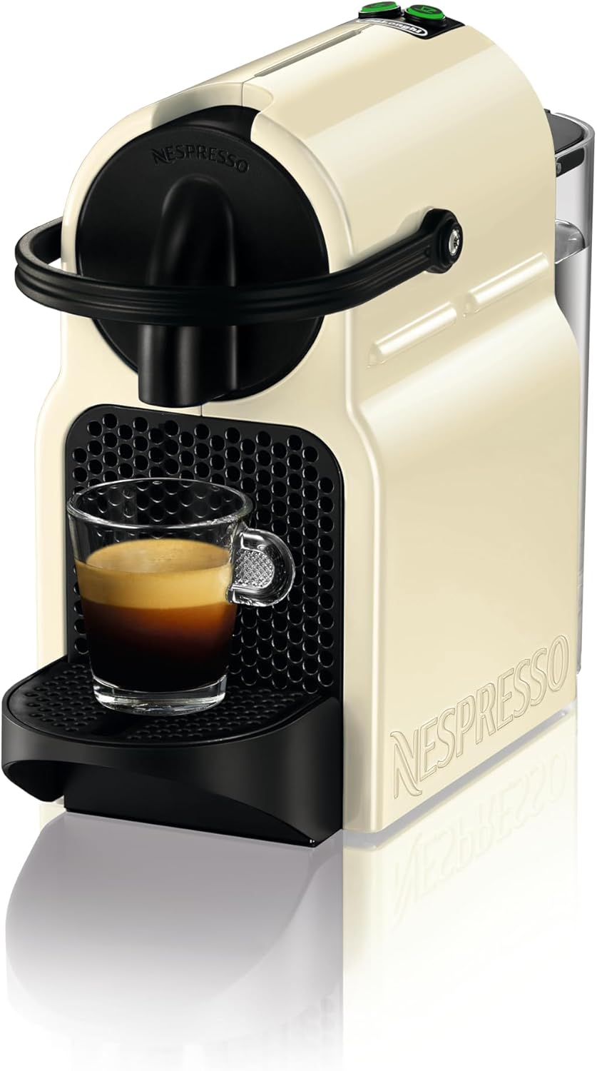 Nespresso De'Longhi Inissia EN80.B Kaffeemaschine für Nespresso-Kapseln, 19 bar, automatische Abschaltung, schwarz