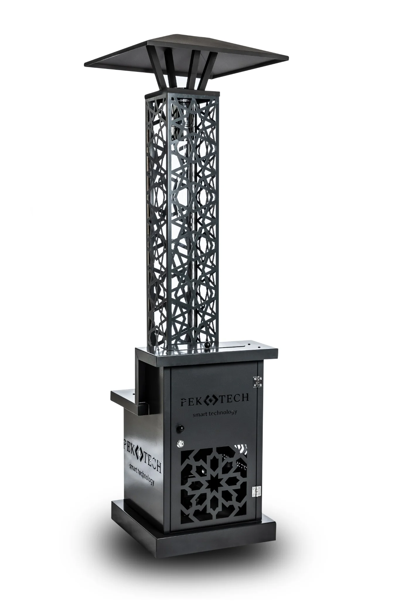 2025 Pektech Peluxe Antracit – Elegant pilleovn til have, terrasse og restauranter