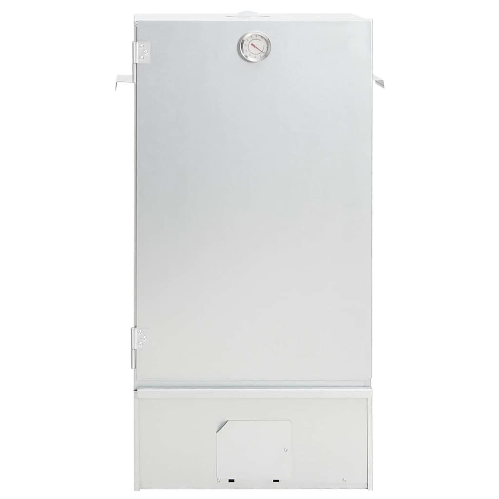 Räucherofen mit Holzspänen, verzinkter Stahl, 44,5 x 29 x 83 cm, Vidaxl