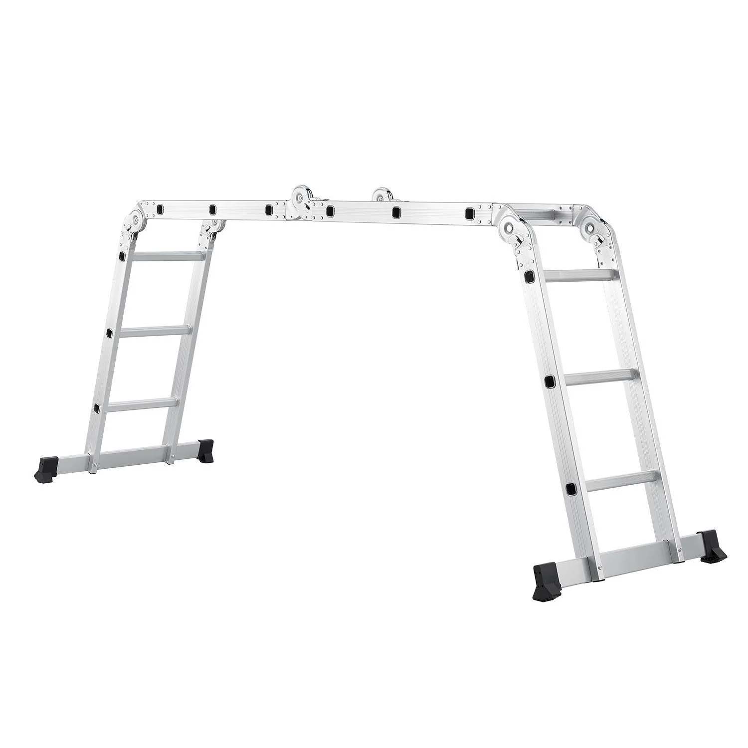 2025 Multifunktionale Aluminiumleiter 3,6 m – Vielseitig, stabil und kompakt