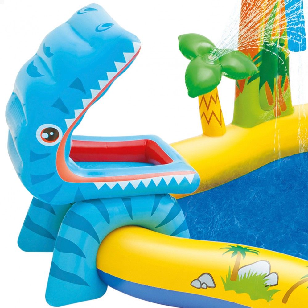 Intex aufblasbares Dinosaurier-Spielcenter 249x191x109 cm 272l