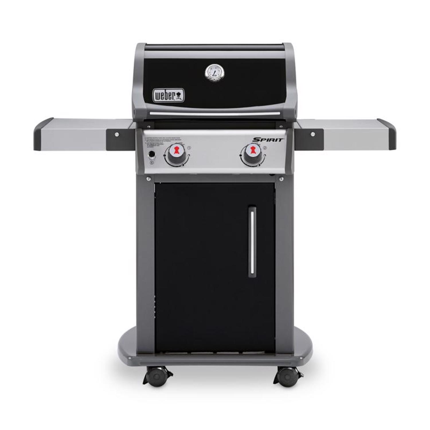 2025 Weber Spirit E-210 2-brænder flydende propangasgrill i sort