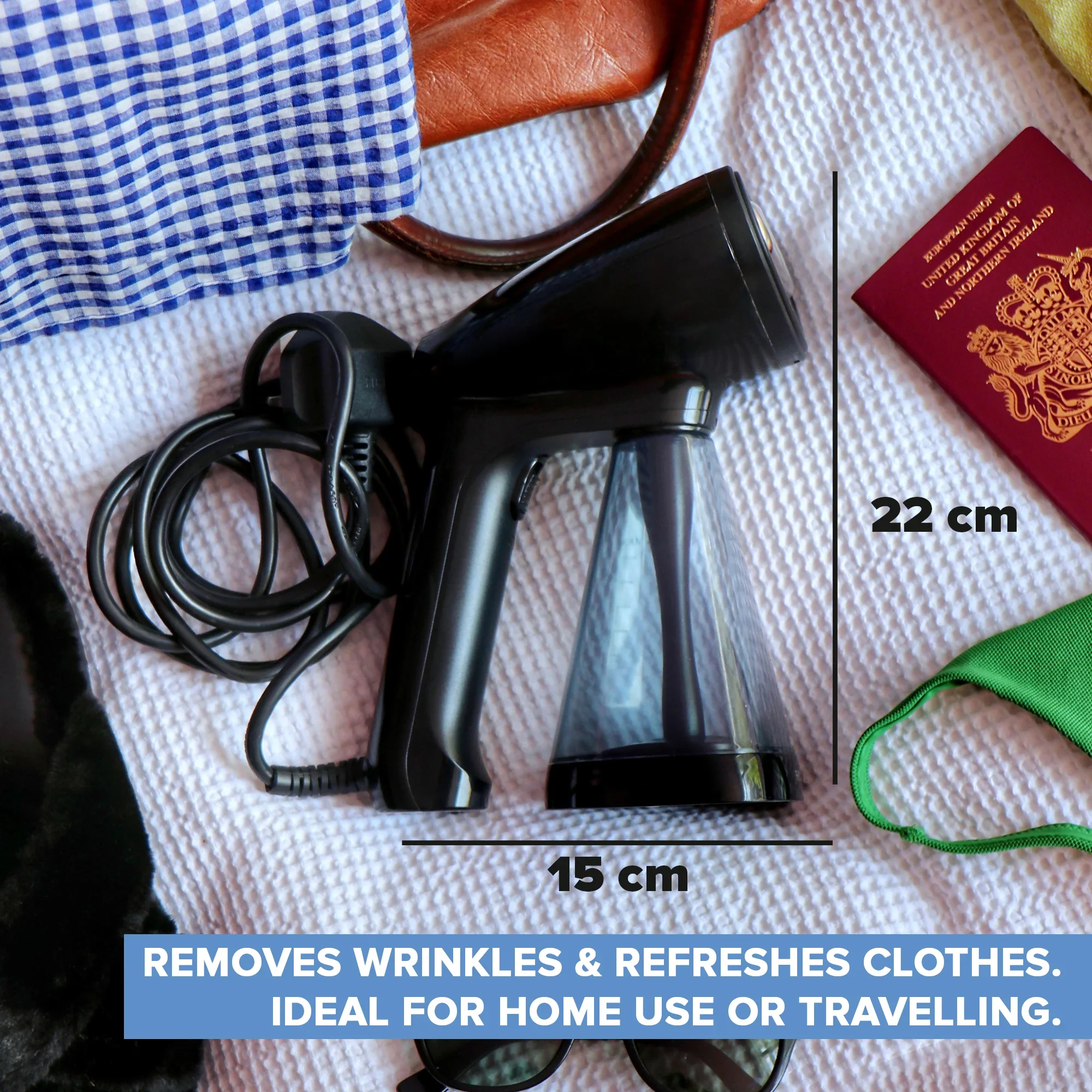 Fridja F10 - Bærbar tøjdamper