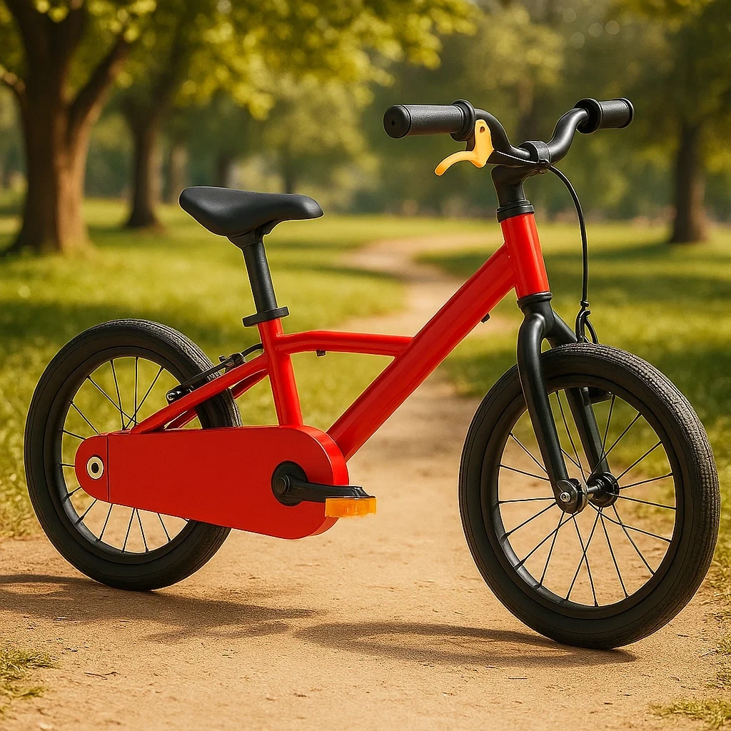 Vélo enfant 14 pouces rouge 3-5 ans - zEJlaVIo10YY