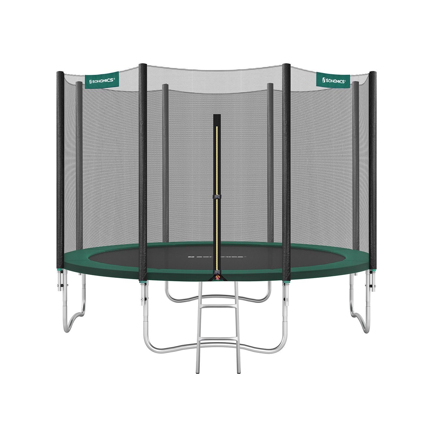 Rundes Gartentrampolin 2025 mit Sicherheitsnetz
