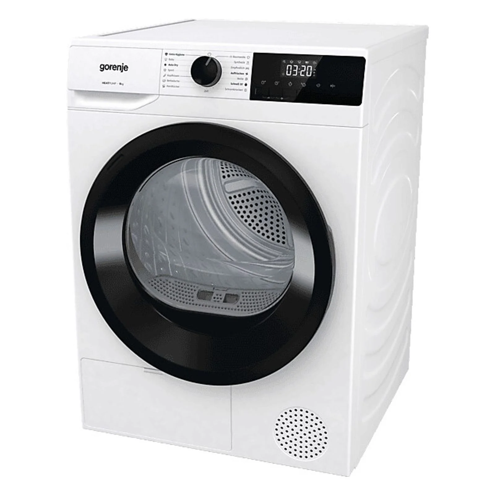 2025 GORENJE DHNE 93/DE 9 kg A+++ weißer Wärmepumpentrockner