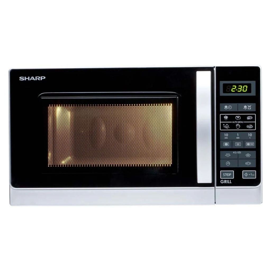 2025 Sharp R-642 INW 2 i 1 20 L Sølv Mikrobølgeovn