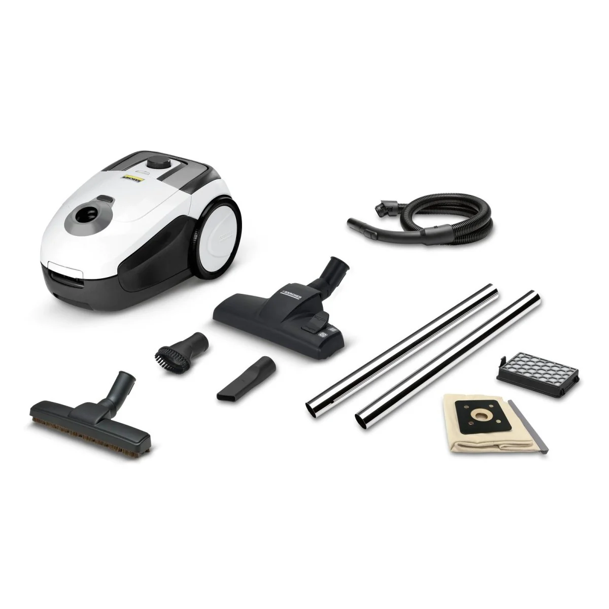 Aspirateur VC 3 2025 avec technologie multicyclonique – Aspiration puissante sans sac et filtre HEPA 12 pour un air plus pur