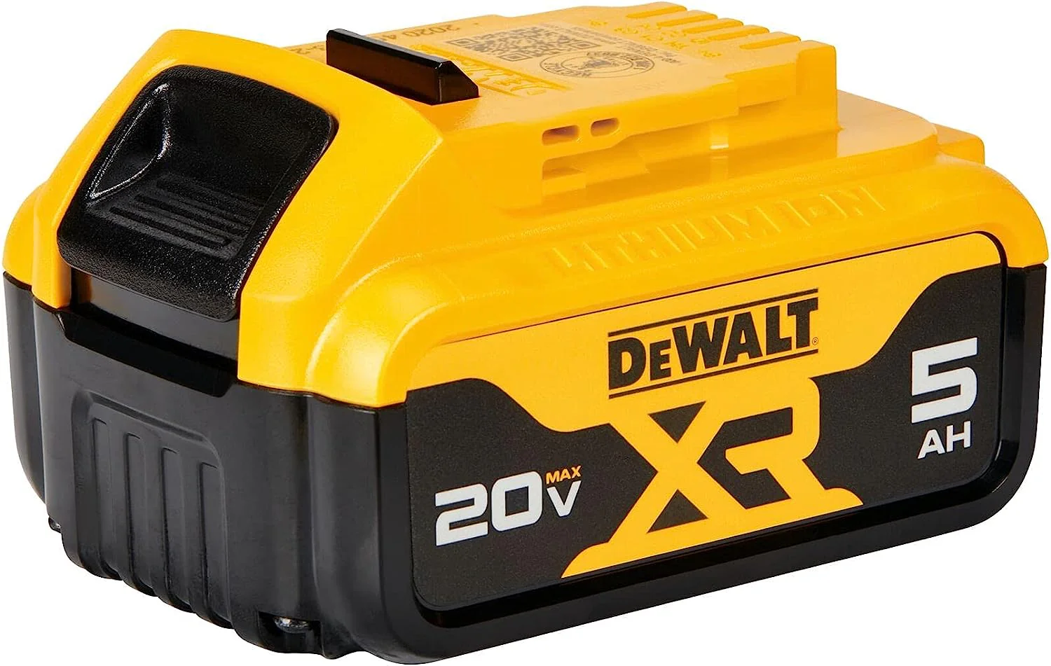 2025 Vare #0177 DEWALT 20V MAX Kompakt og bærbar dækkompressor. Automatisk slukning. LED-lys. Værktøj uden batteri eller oplader (DCC020IB)