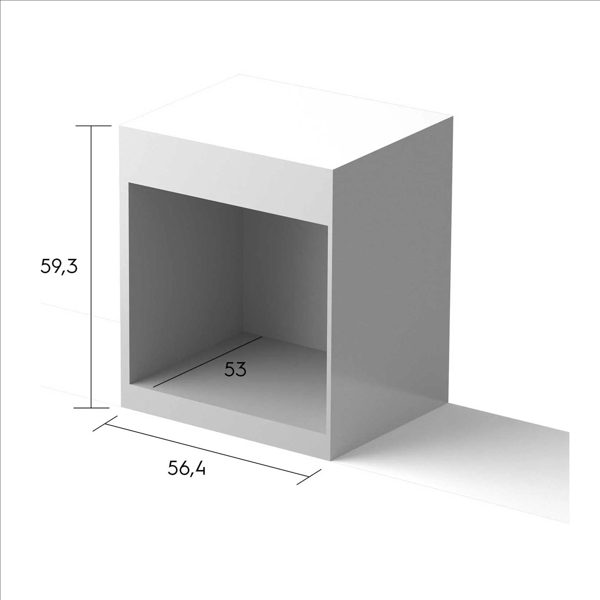 2025 Indbygget ovn 52 L FHE 1130M Fensa