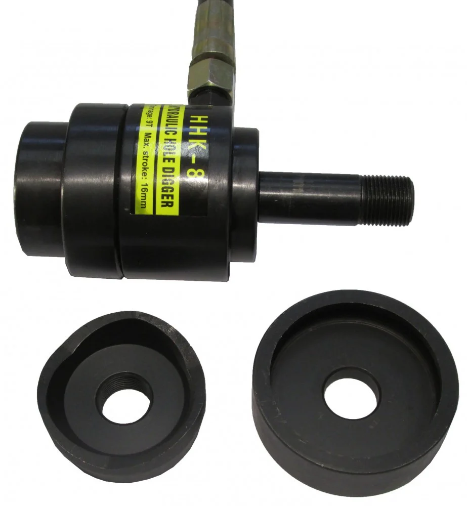 Hydraulische Stanzmaschine 2025 für Bleche 9T / Ø16–51 mm – Modell K-8-A