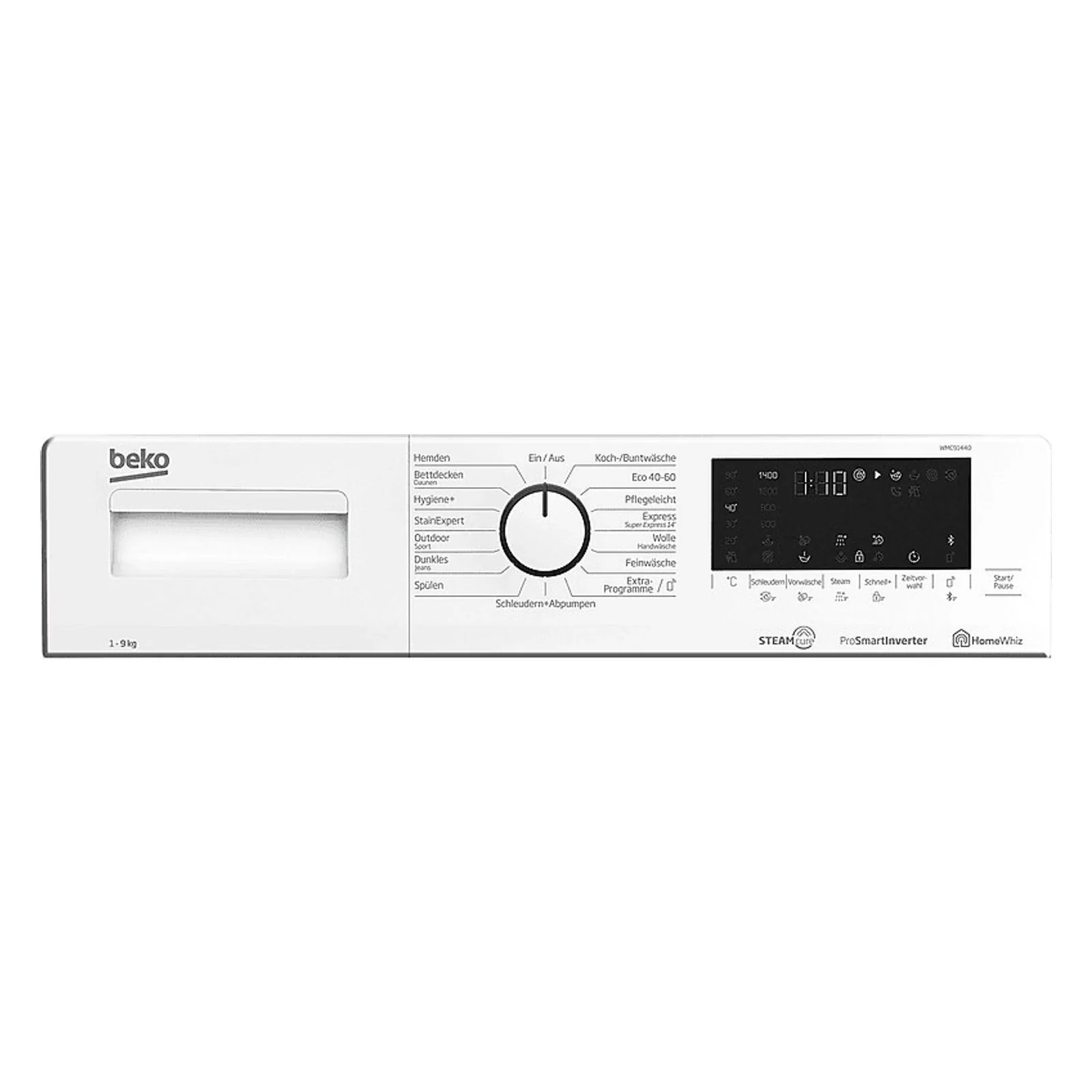 Beko WMC 91440 Waschmaschine, Baujahr 2025, 9 kg Fassungsvermögen, 1400 U/min.