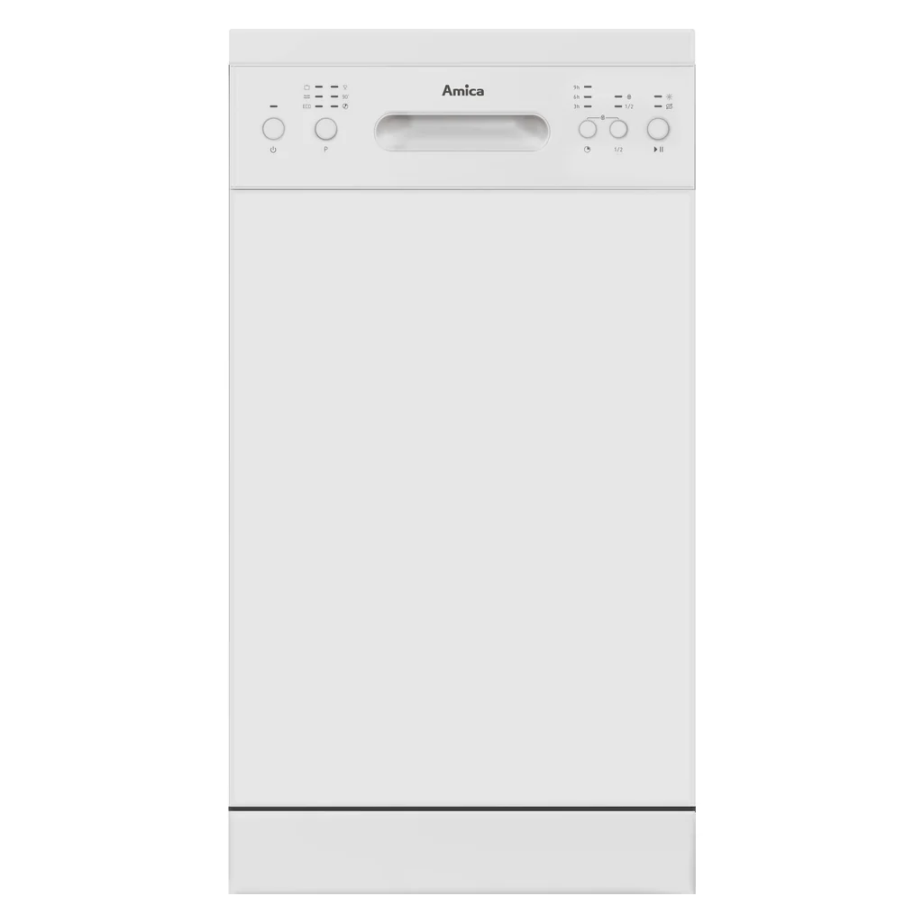 2025 Amica 45 cm GSP 530 911 W Opvaskemaskine
