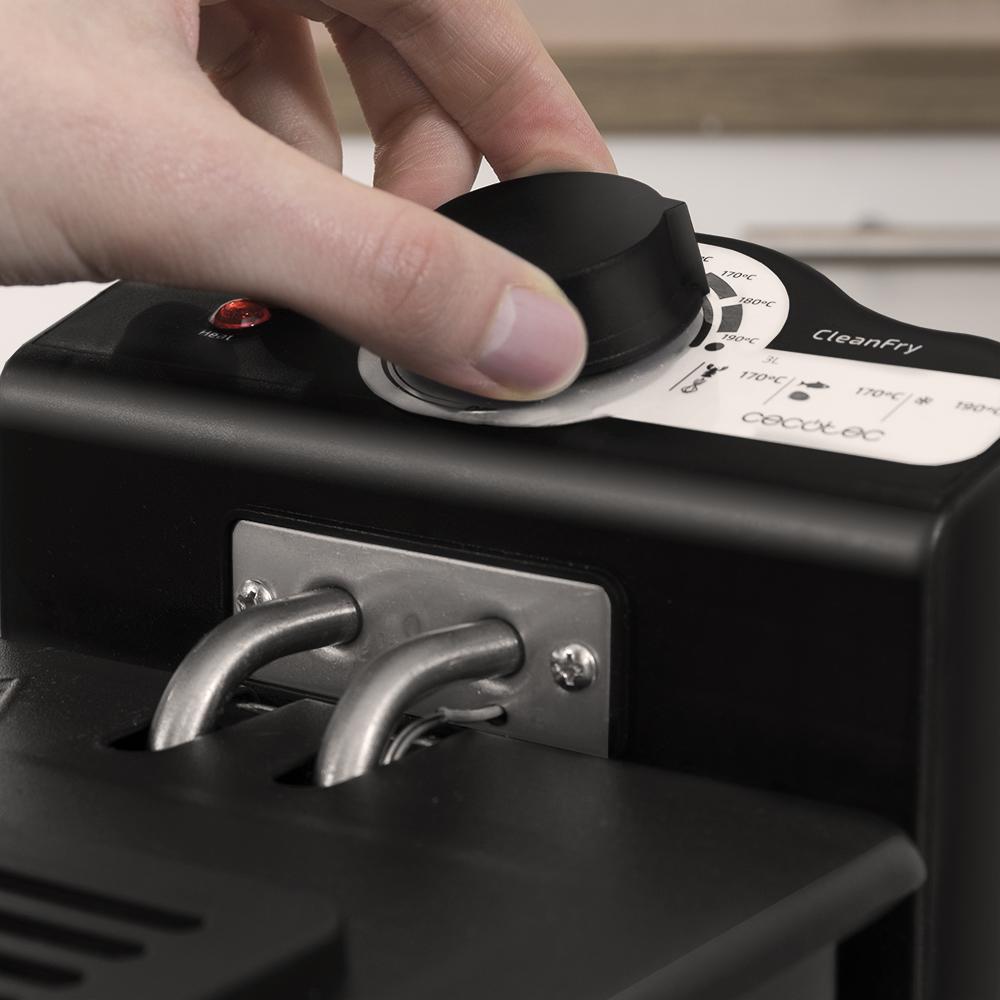 CleanFry 3 L Schwarz