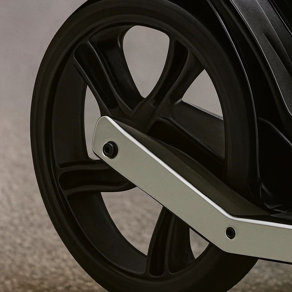 Trottinettes pour enfants noires et grises, adaptées aux enfants de 6 à 12 ans - jckpgfba54HL