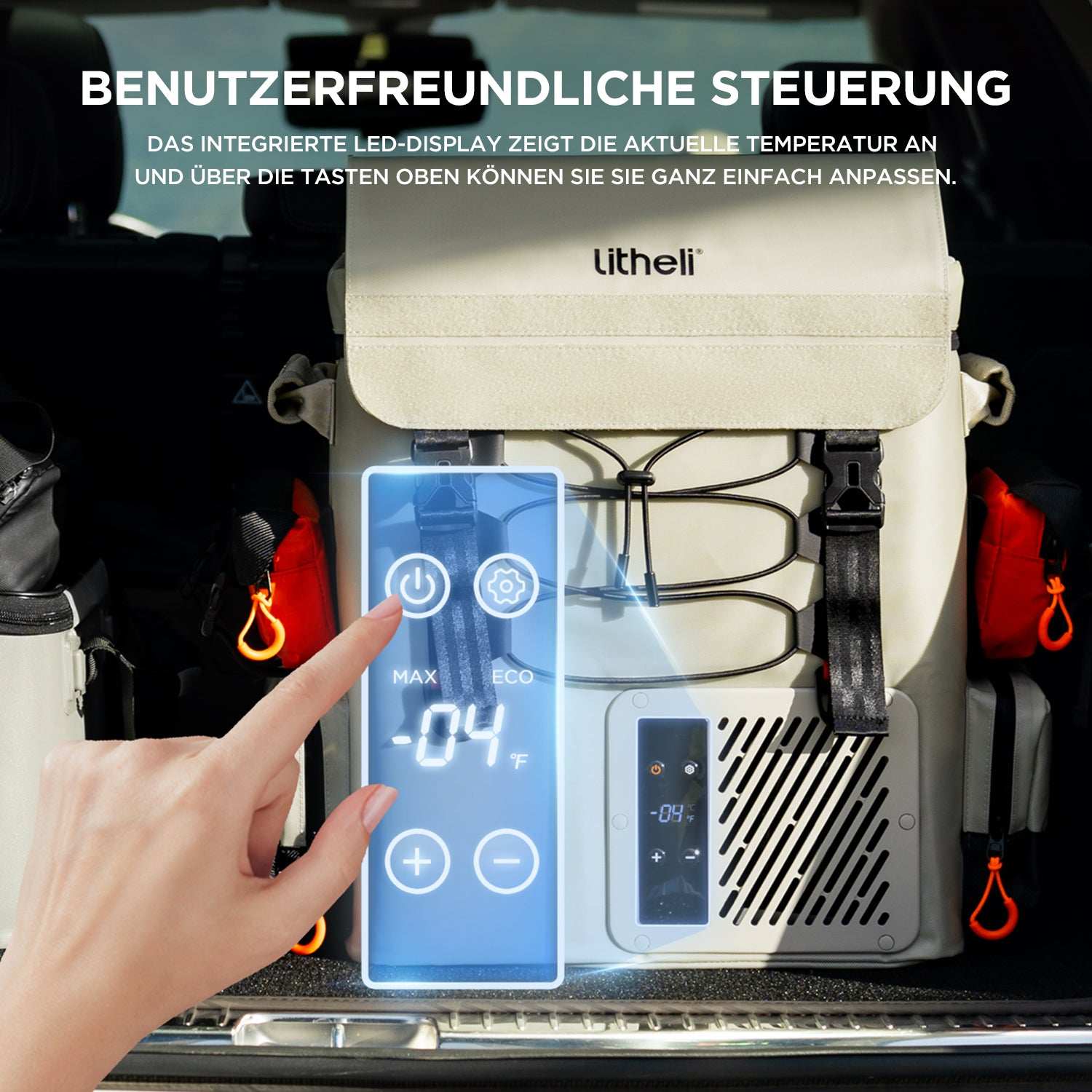 2025 Litheli FrozenPack – Tragbare Kühlbox im Rucksackformat