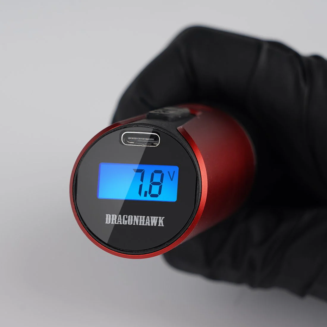 Dragonhawk Akku-Tätowiermaschine mit austauschbaren Batterien