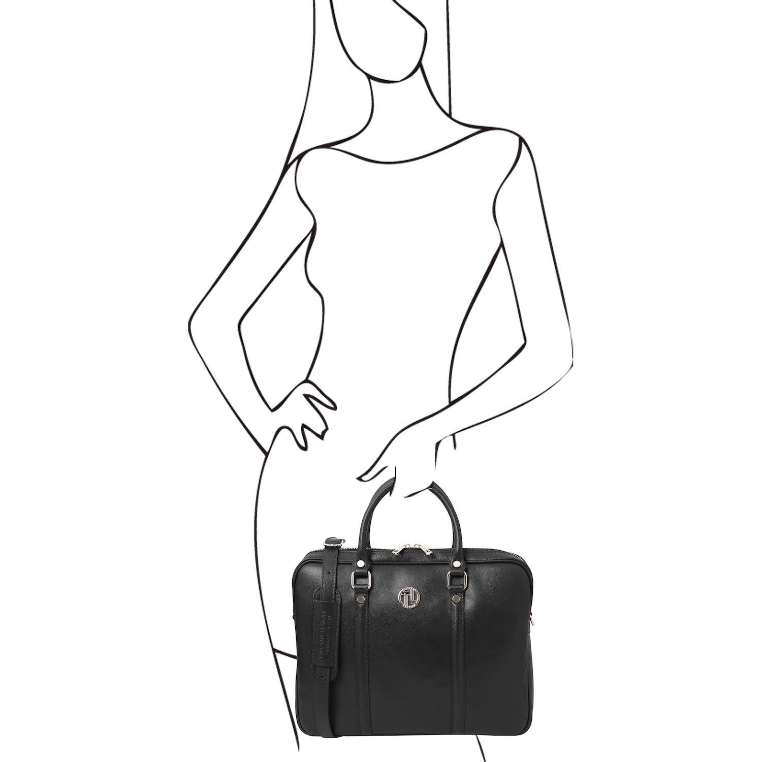 Prato - Exclusive Saffiano leather laptop case | TL142453