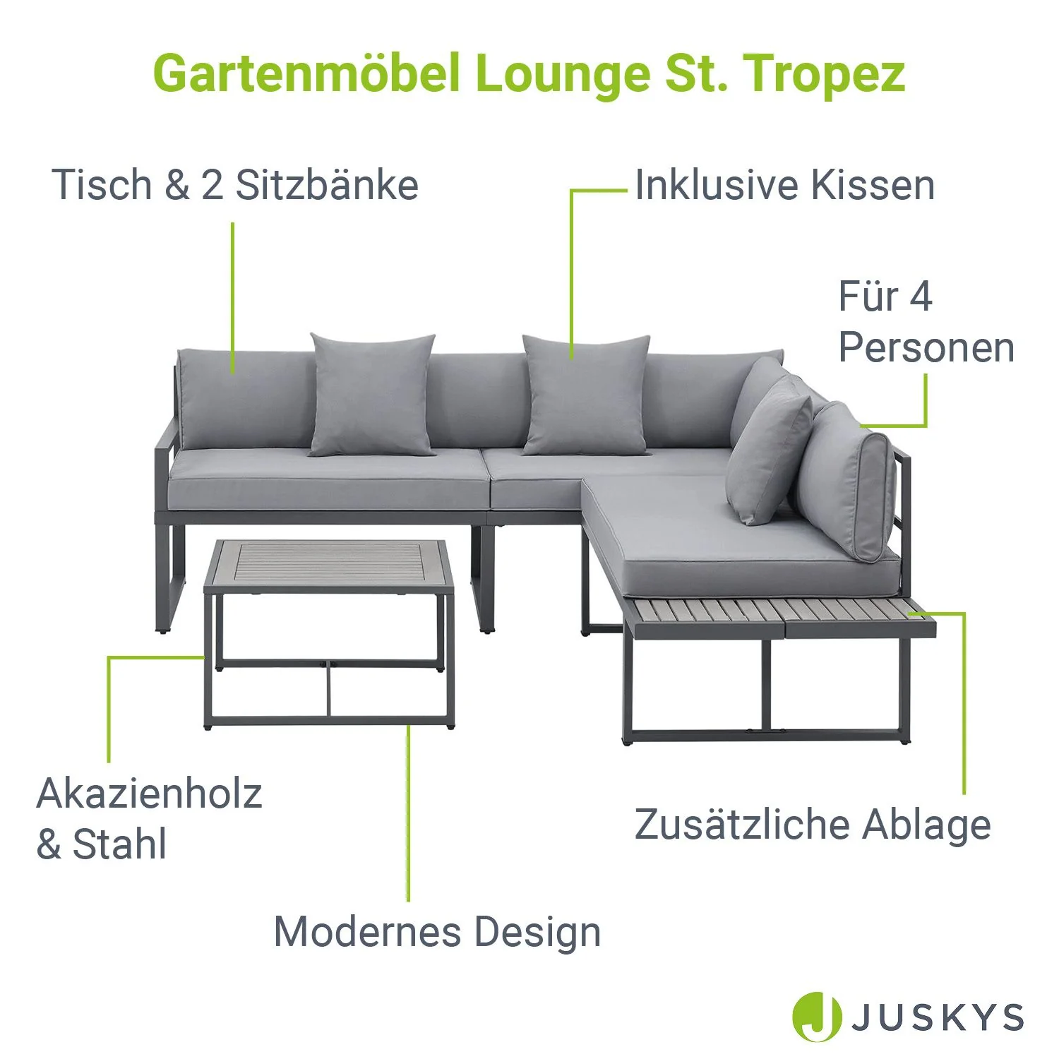 2025 St. Tropez Gartenset