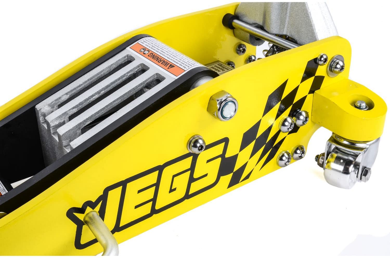 80077 3-Tonnen-Profi-Rangierwagenheber aus Aluminium mit niedrigem Profil